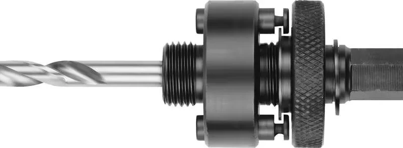 Державка c жесткими штифтами и прижимной муфтой для коронок,