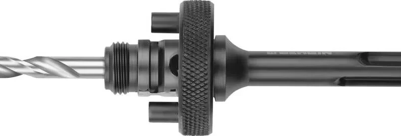 Державка для биметаллических коронок, быстросъемная, пружинный фиксатор, хвостовик SDS+, d