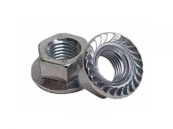 Гайка с фланцем