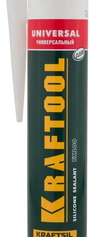 Герметик силиконовый  прозрачный, универсальный,