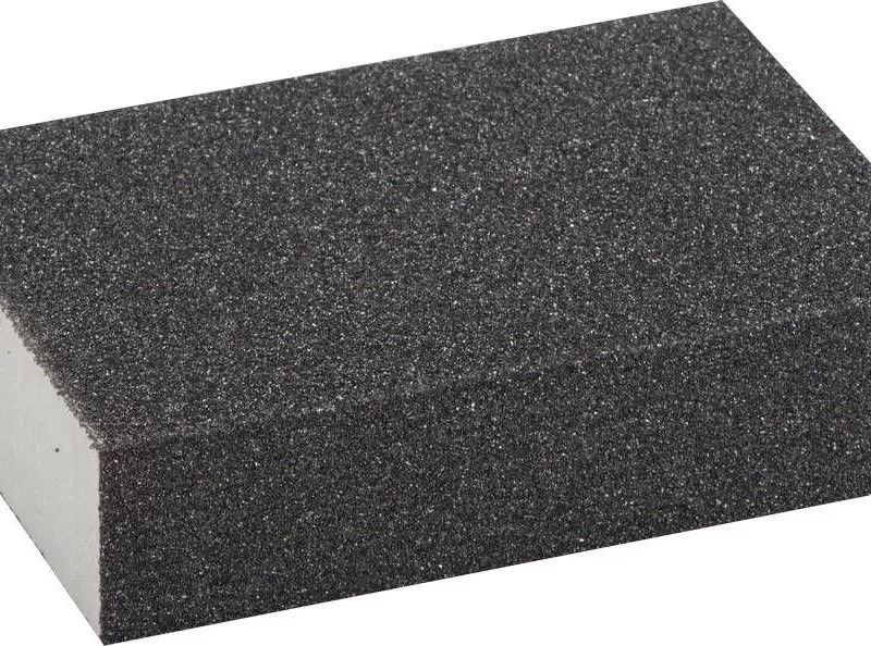 Губка шлифовальная  "ЭКСПЕРТ" четырехсторонняя, SiC, средняя жесткость,