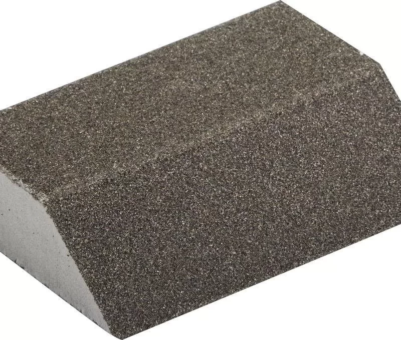 Губка шлифовальная  "МАСТЕР" четырехсторонняя угловая, средняя жесткость,