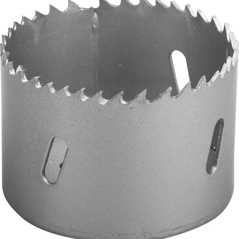 Коронка биметаллическая, быстрорежущая сталь, глубина сверления до