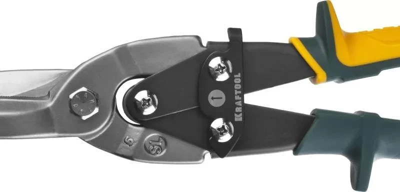 Ножницы по металлу Alligator, прямые удлинённые, Cr-Mo,