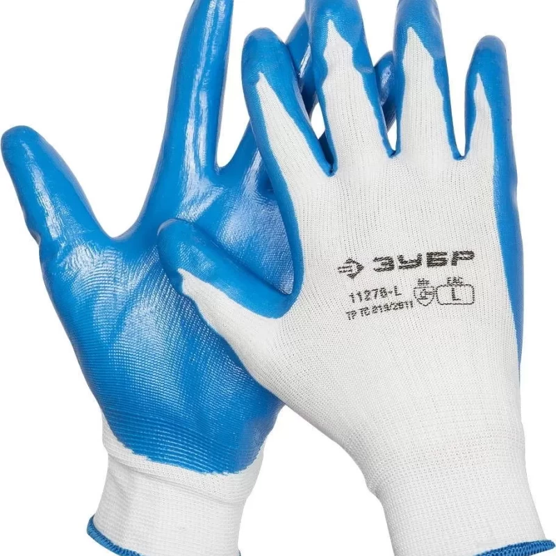 Перчатки  "МАСТЕР" маслостойкие для точных работ, с нитриловым покрытием, размер L