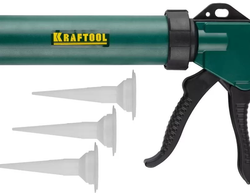 Пистолет для герметика  "KraftSeal", закрытый,