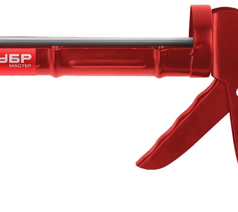 Пистолет для герметика  "МАСТЕР" полукорпусной, гладкий шток,