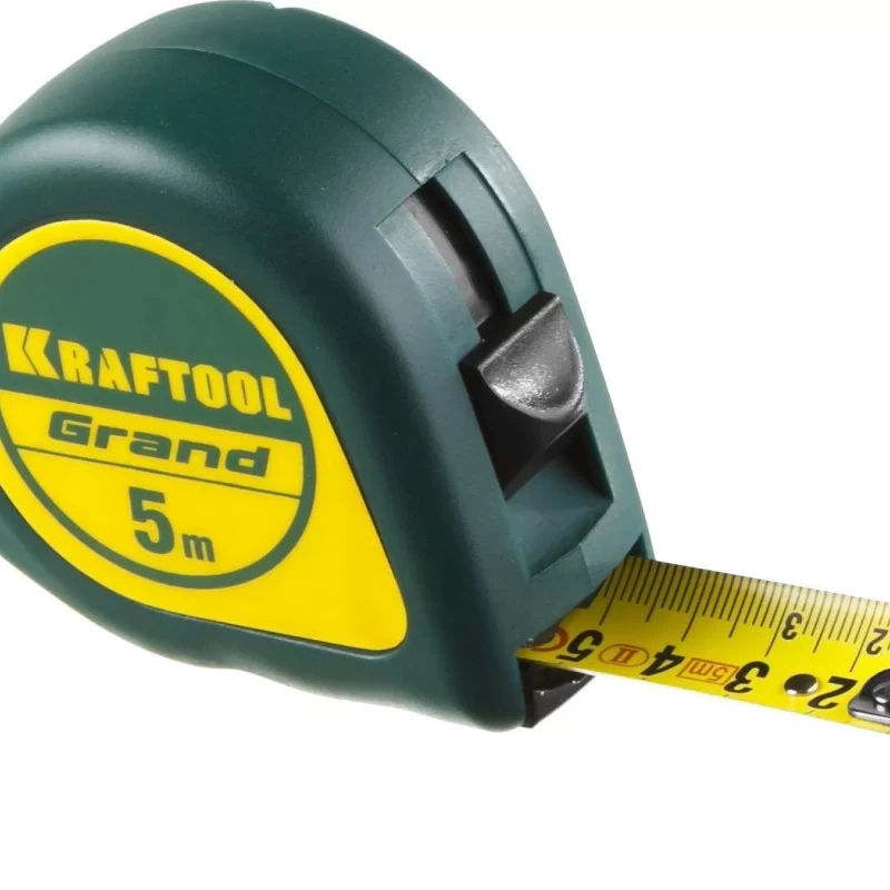 Рулетка  GRAND, обрезиненный пластиковый корпус,