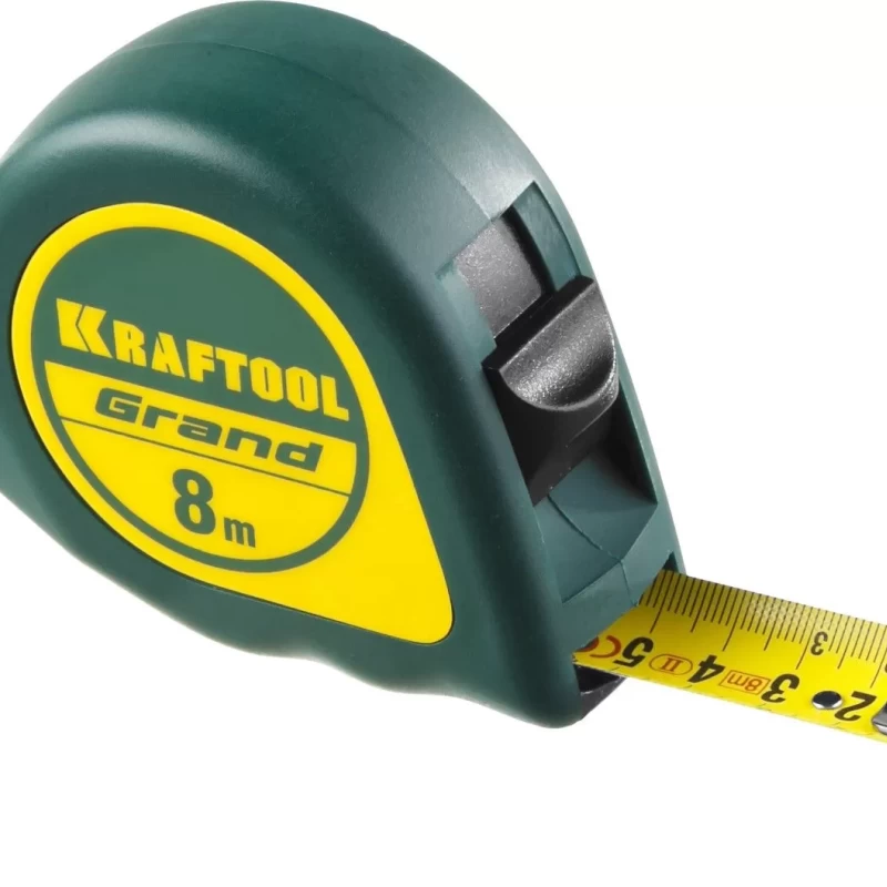 Рулетка  GRAND, обрезиненный пластиковый корпус,