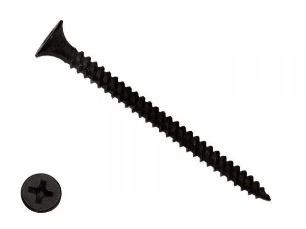 Саморез черный универсал
