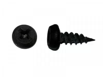 Саморез "клоп " острый черный