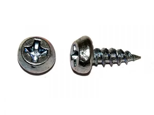 Саморез "клоп " острый оцинкованный