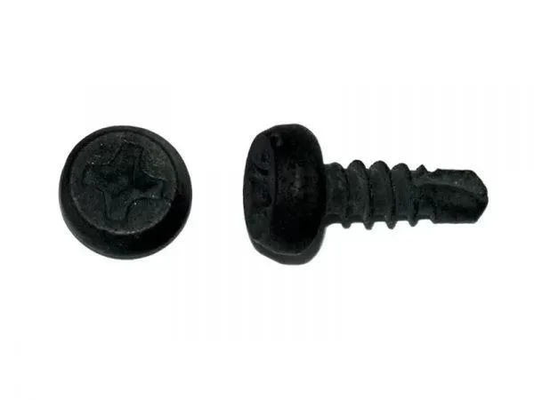 Саморез "клоп " со сверлом черный