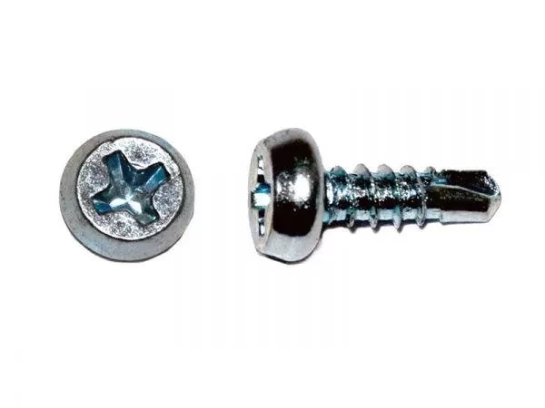 Саморез "клоп " со сверлом оцинкованный