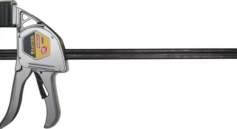 Струбцина "EcoKraft" ручная пистолетная, , металлический корпус,