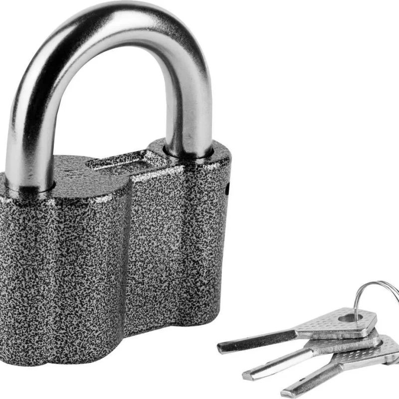 Замок навесной, дисковый механизм секрета,