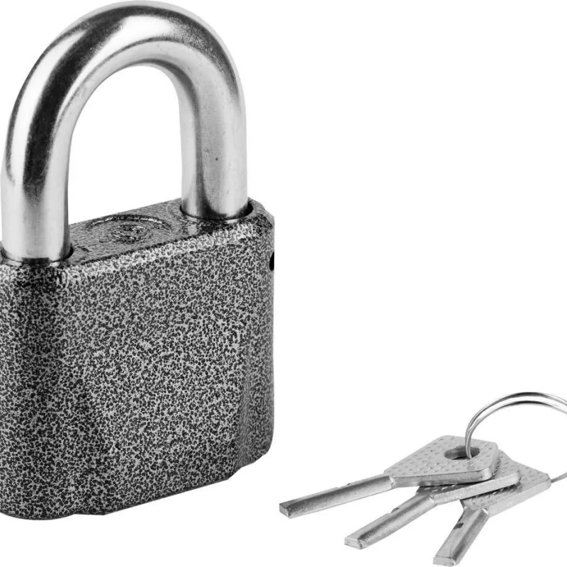 Замок навесной, дисковый механизм секрета,