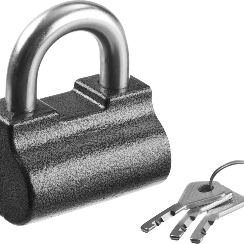 Замок навесной, дисковый механизм секрета,